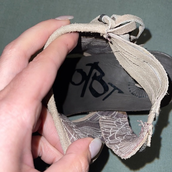 OTBT Sz 10 Free Spirit Peep Toe Sandal - Picture 8 of 11